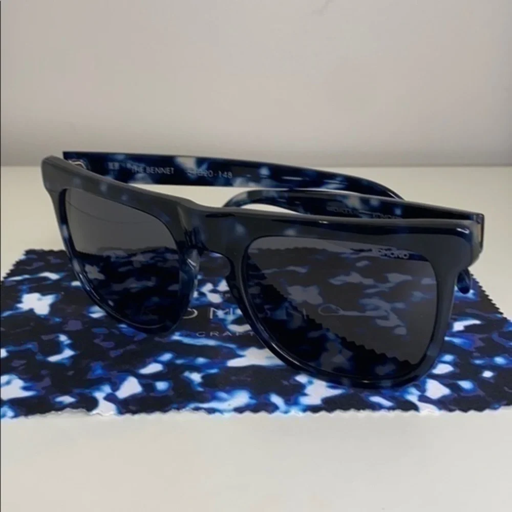 Komono Sunglasses Bennet Indigo Demi